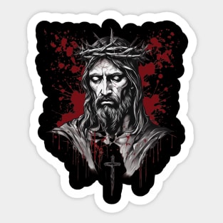 Jesus Christ the Resurrection and the Life Sticker